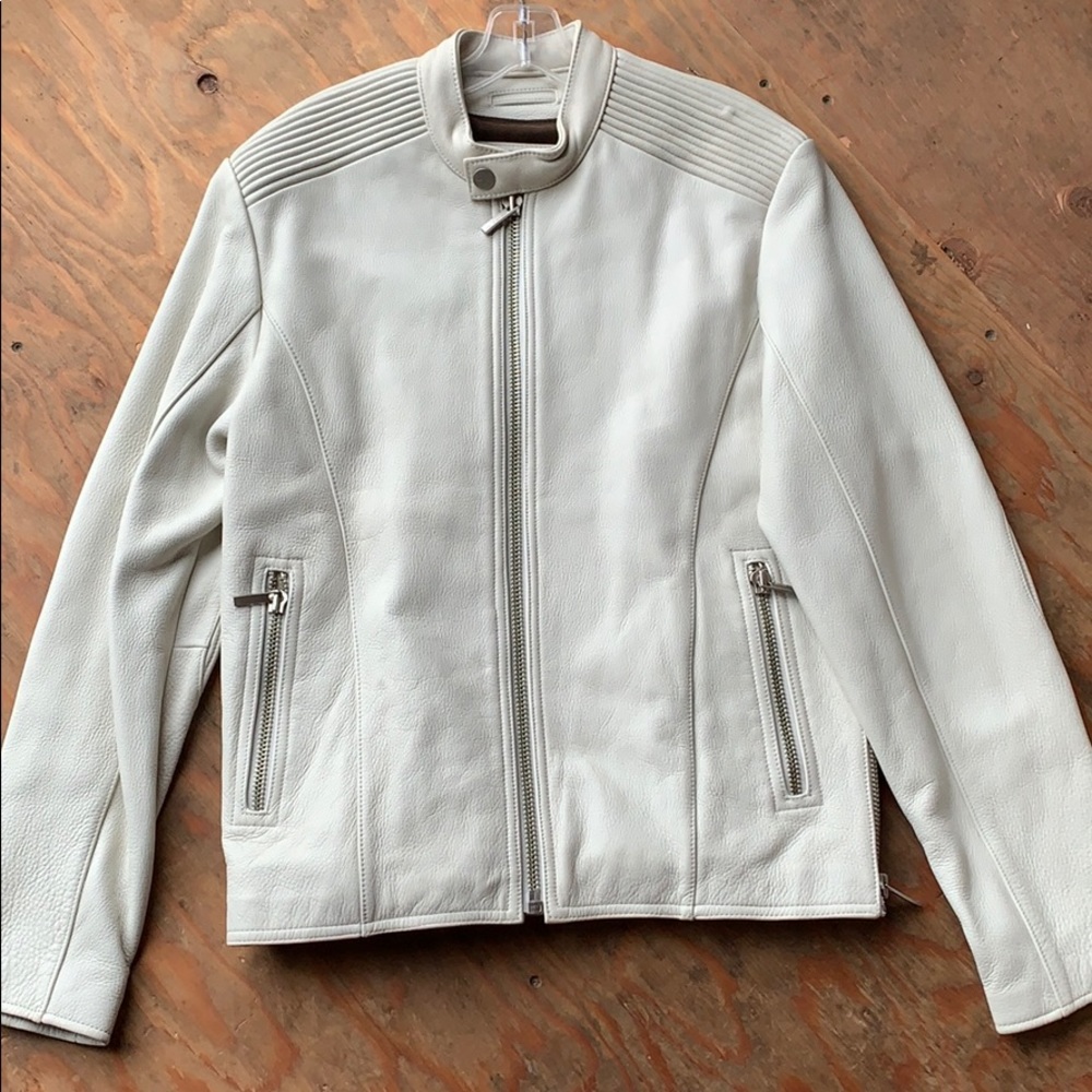 Wilson’s leather cowhide jacket!